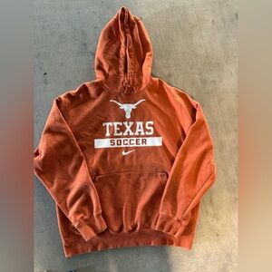 Nike Burnt Orange Texas Soccer Hoodie